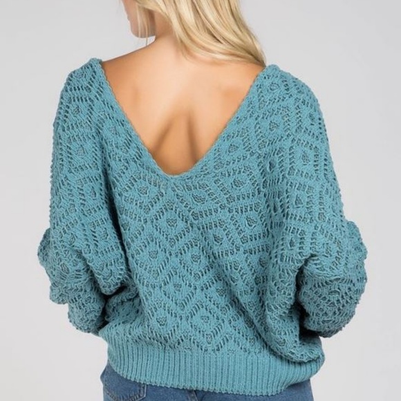 🤩SALE! POL Off the Shoulder Knit Sweater - Picture 3 of 4